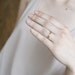 Pebble Rings in 14k Gold Fill, Set of Three - Recycled Metal