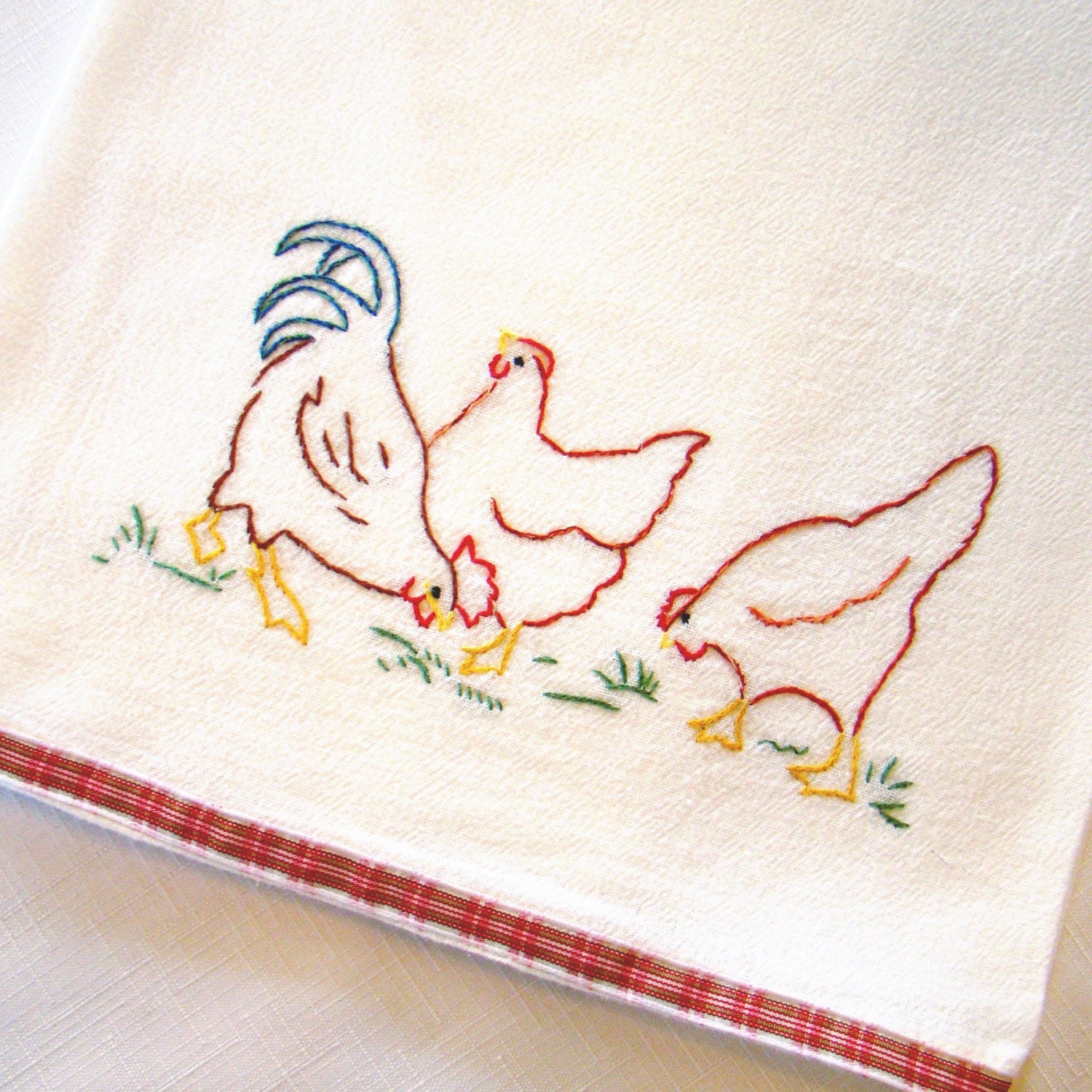 Tea Towel Chicken