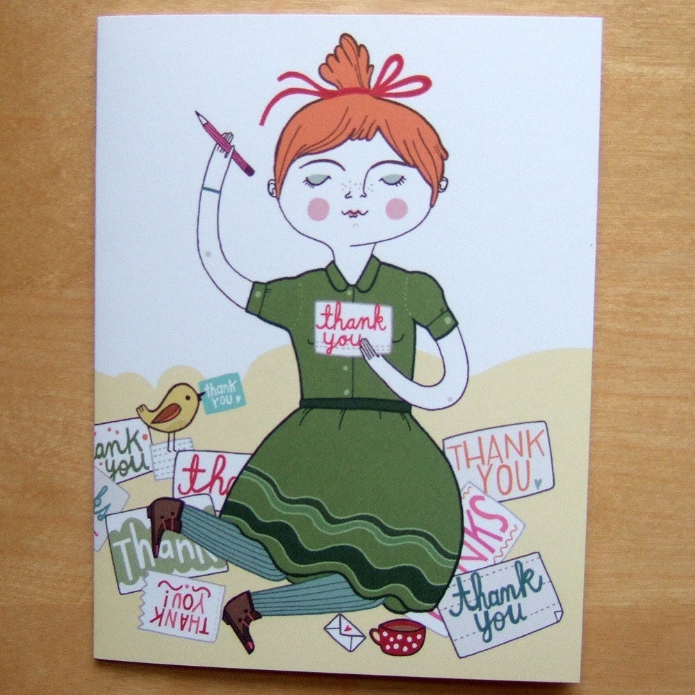 Thank You Notes - Greeting Card