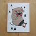 Christmas Card - Meow Meow