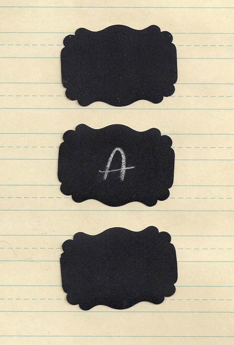 12 Chalkboard Stickers - Labels-Mason Jar Label, Favor Stickers
