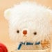 miniature polar bear plushie in white -made to order - Shiro -