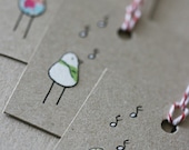 Gift Tags - Singing Birds