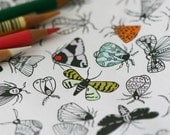 Colour In Collaboration No. 3 - Printable Colour In Pages