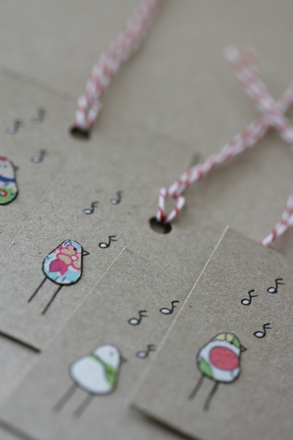 Gift Tags - Singing Birds