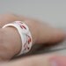 Red Branch - Porcelain Ring