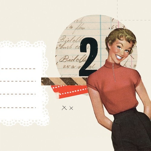 Vintage red envelope digital pdf downloadable