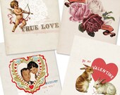 Valentine Set- Digital PDF ACEO Tags for Download and Print