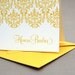 Damask Personalized Stationery Set