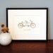 Tandem Personalized Art Print