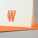 Sullivan Custom Personalized Stationery / Personalized Stationary Set of 16