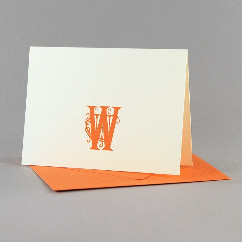 Sullivan Custom Personalized Stationery / Personalized Stationary Set of 16