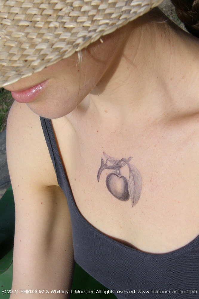 Limited Edition: Spring Produce Temporary Tattoo Series