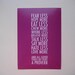 more / less 5x7 print // you pick the color