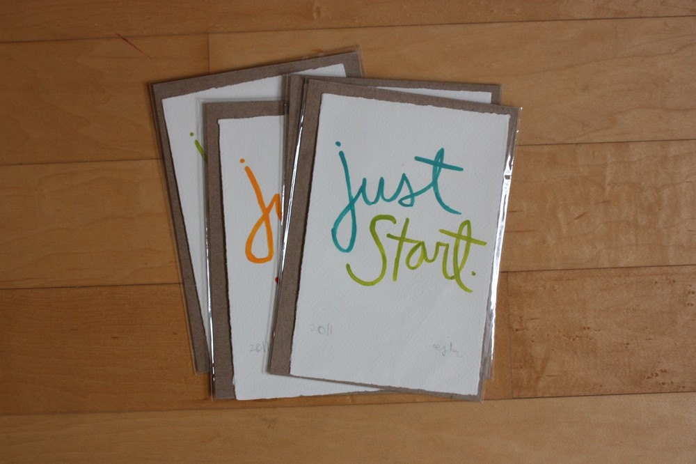 just start original art // no. 17