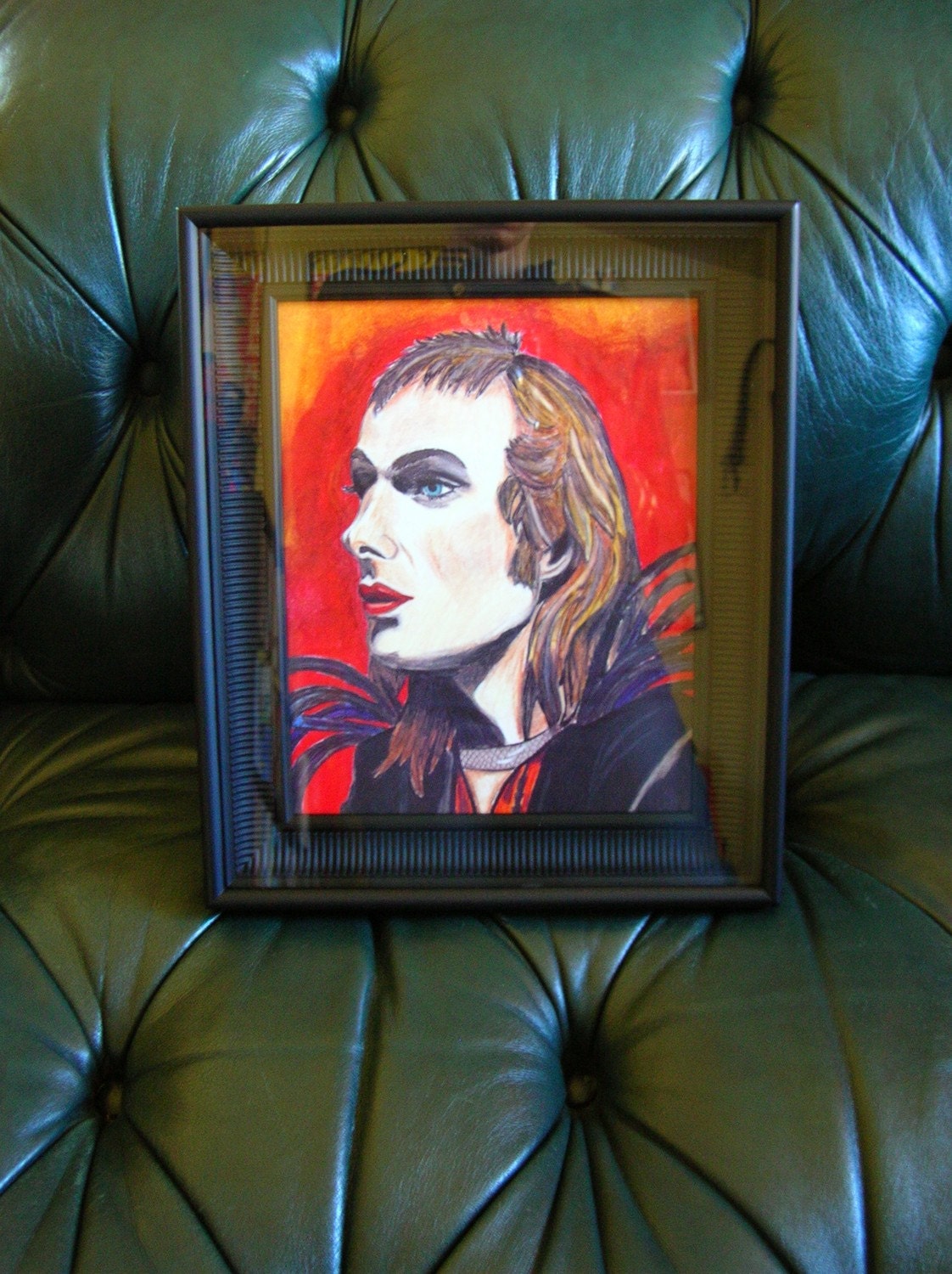 Brian Eno Baby's on Fire  framed  8x10 art print ON SALE