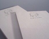 Things to Remember Elephant Notepad - You Choose Color - Customizable - Recycled Paper
