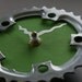 bicycle clock - sweet pea