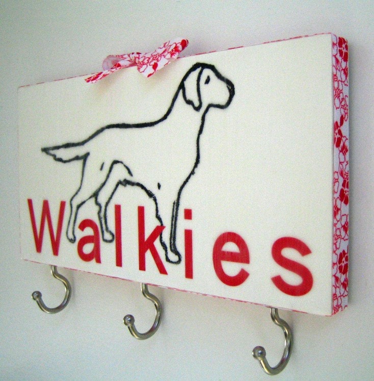Walkies leash holder