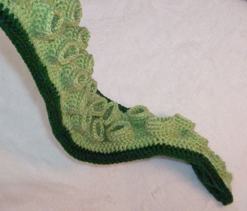 Holiday Tentacle Stocking - Crocheted Wonder of the Deep - Free US Shipping