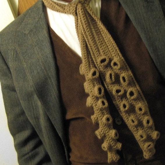 Chocolate Milk Squid Scarf