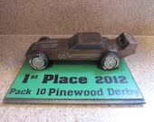 Pinewood Derby Plaques Vinyl