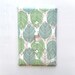 Light Switch Plate Cover, wall decor - blue and green leaves, feathers, nature, natural, whispy, light, earthy