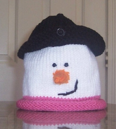 Baby Girl Boy Snowman Hat Photo Prop Snowman Hat Epattern / Snowman hat / Pattern for Snowman Hat /PATTERN for Hat--boy or girl e-pattern