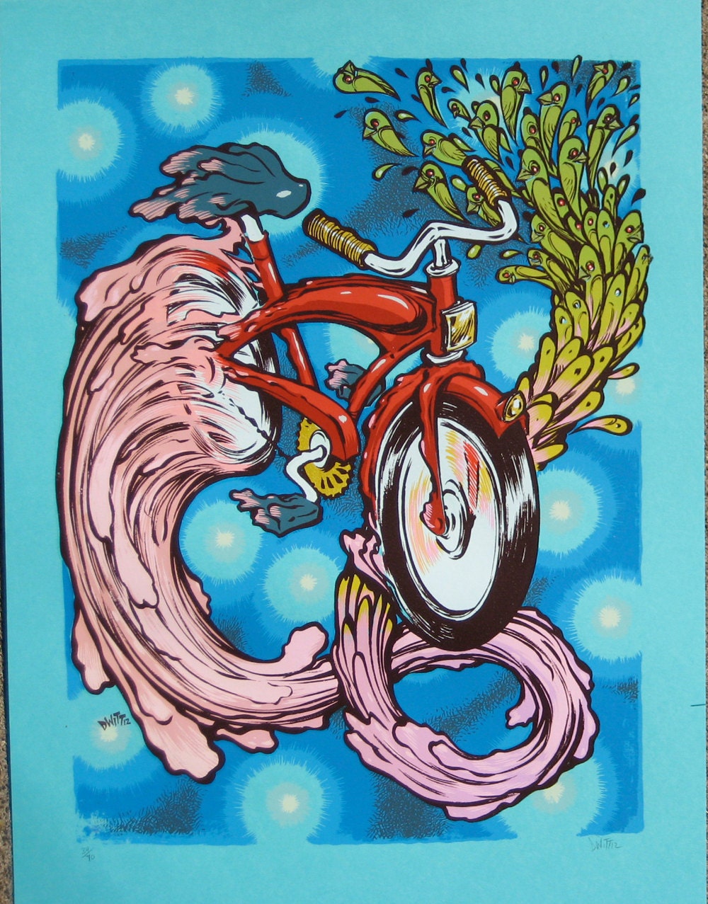 Universe Cruiser, 16 color limited edition screenprint