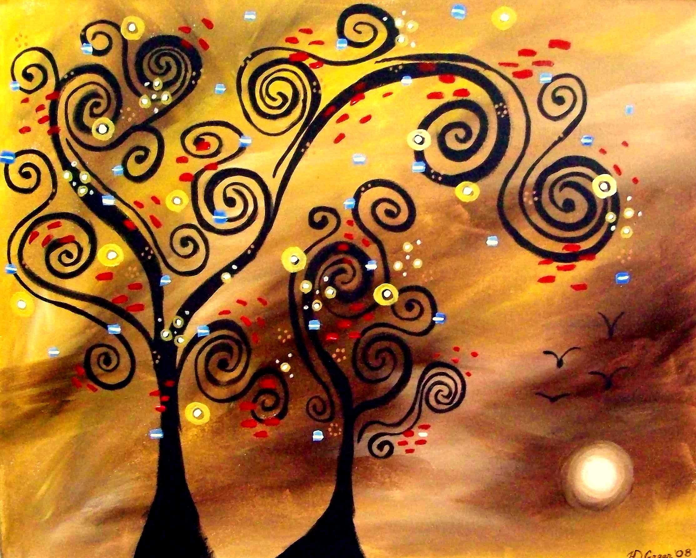 Created just for You...Commission  Custom Original Abstract Contemporary Art Modern by H D Greer Painting