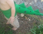 Green dragon tail costume