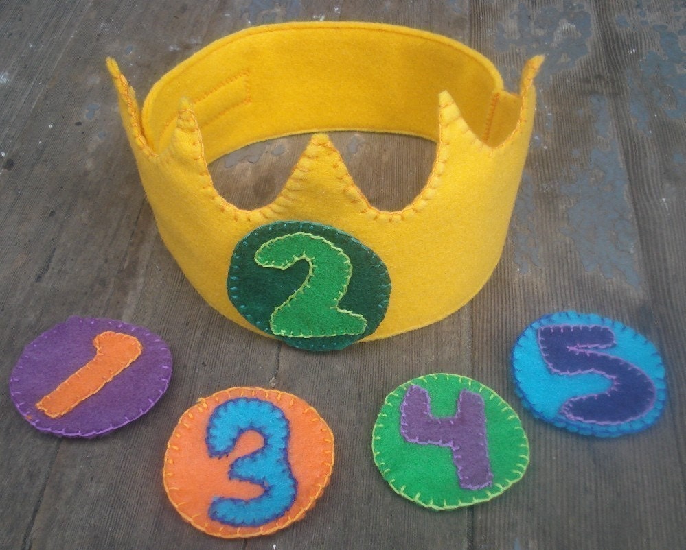 Through the Years Birthday Crown