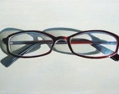 Original painting - Four Eyes - 5 by 7