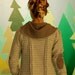 better than your boyfriend's cardigan jacket--asymmetrical buttoned sweater with pocket and adjustable collar.