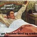 Restless third leg syndrome Magnet