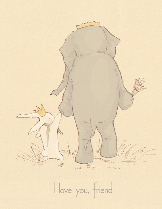 I love you, friend.