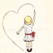 Children's Wall Art Print - This Much - 8x10 - Girl Kids Nursery Room Decor