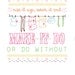 Embroidery Pattern PDF- Make It Do