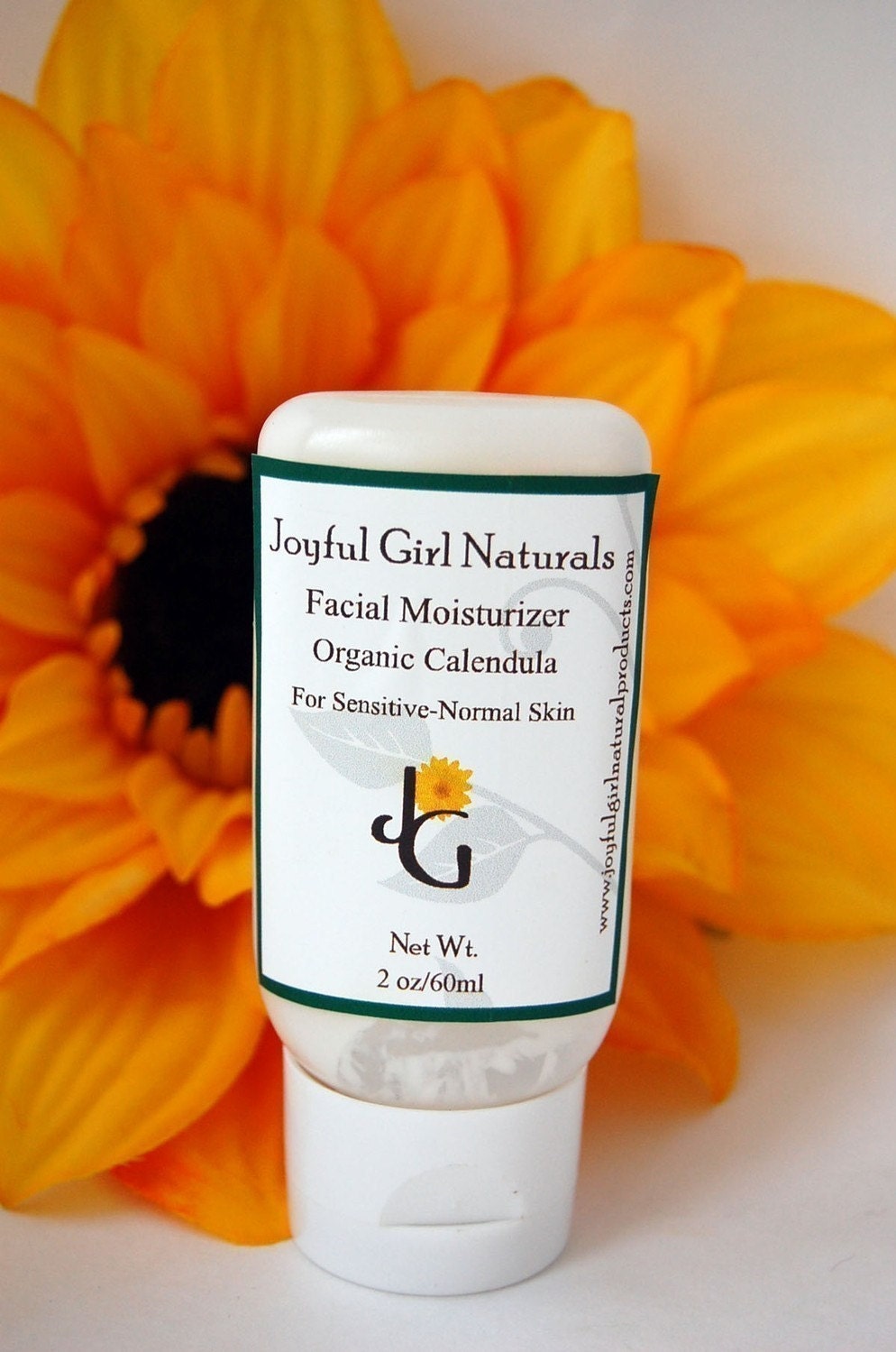 Organic Calendula Facial Moisturizer Rosacea Relief Sensitive Skin