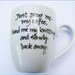 Mug for Knitters: Coffee Warning