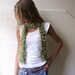 Green Ribbon Scarf