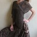 brown poncho Alpaca mix Ltd edition in this shade