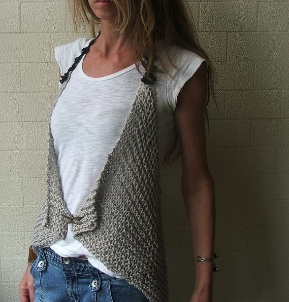 Grey cotton waistcoat