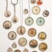 Crown and Anchor Me Nautical Necklace with Vintage Ship Prints