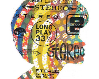 Famous Stereo 16X16 Art Print by Print Mafia