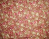Pink Floral Essence Fabric by Henry Glass and Co., 1 yard