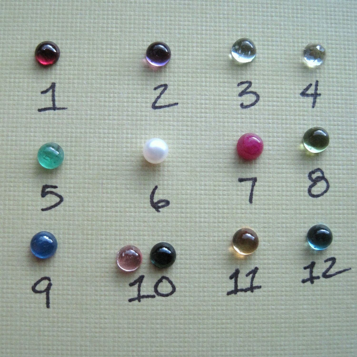 Tiny Personalized Birthstone Ring