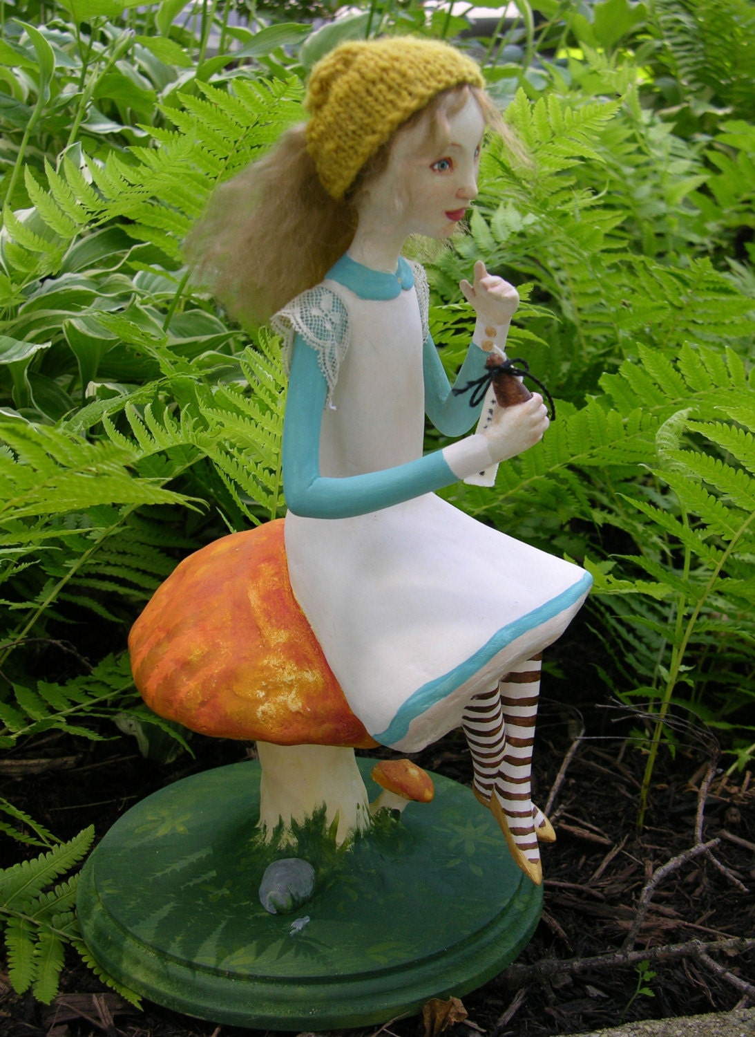 Alice in Wonderland Art Doll