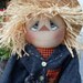 Primitive Raggedy Scarecrow Waiting for Dorothy PAPER PATTERN 100