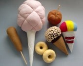 DIY Felt County Fair Set - PDF Patterns and Instructions via Email